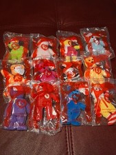 McDonald's Ty Teenie Beanie Meal Toys Collectible Lot Of 12