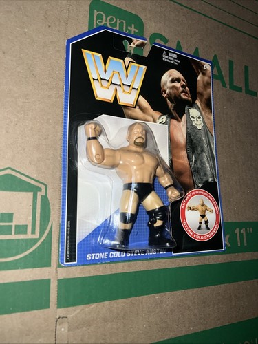 Stone Cold Steve Austin WWE Mattel Retro Series Ha...