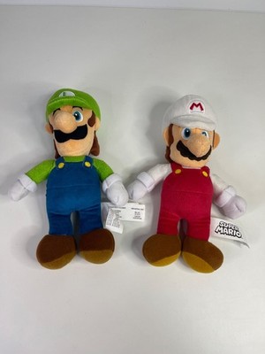 Nintendo Super Mario 2x Luigi Stofftier ca 24cm Kuscheltier