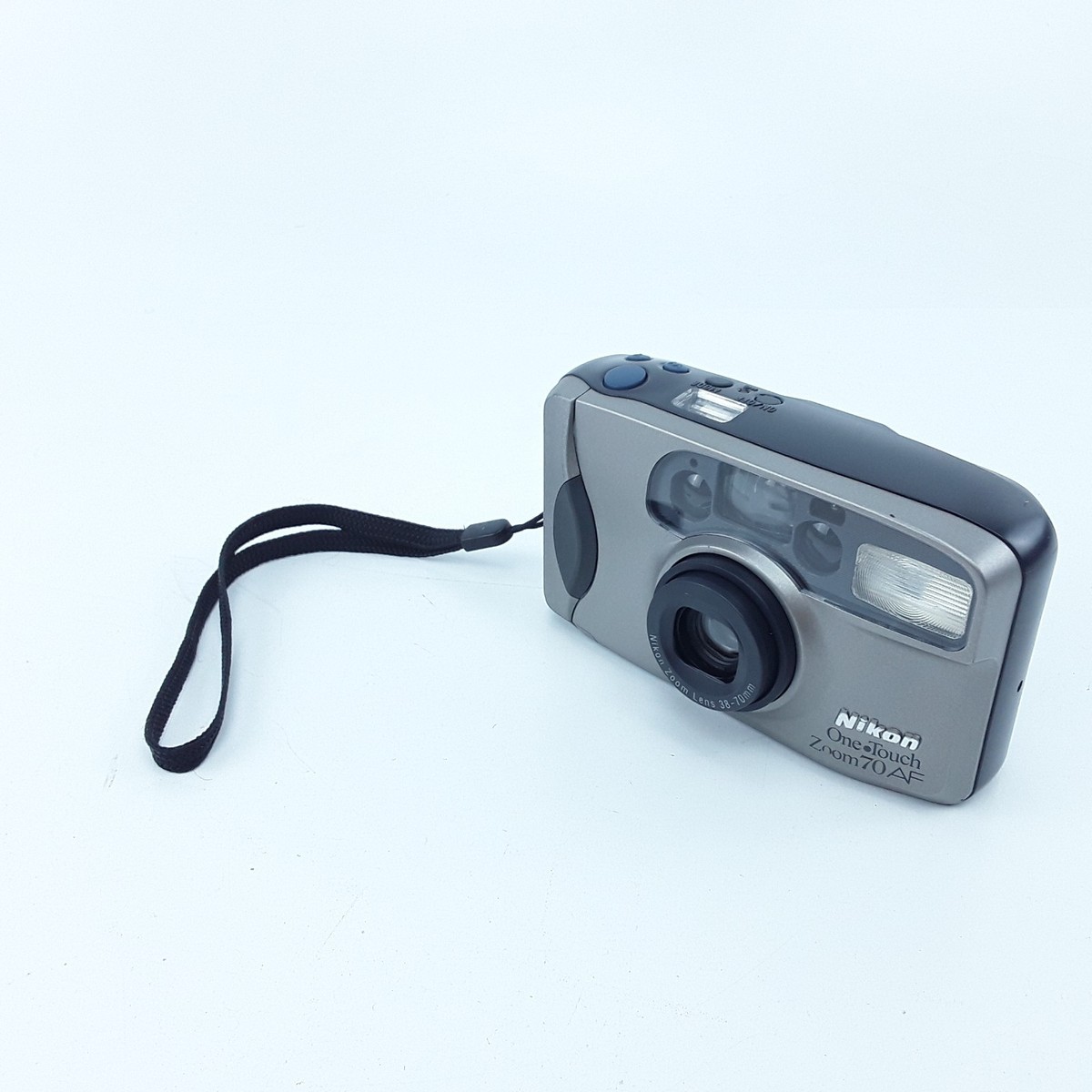 Vintage Nikon One Touch Zoom 70 AF Silver Autofocus 35mm Compact