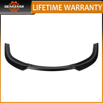V2 Style Front Lip Splitter For Chrysler 300 C S SRT 2015-2023 Matte Black ABS
