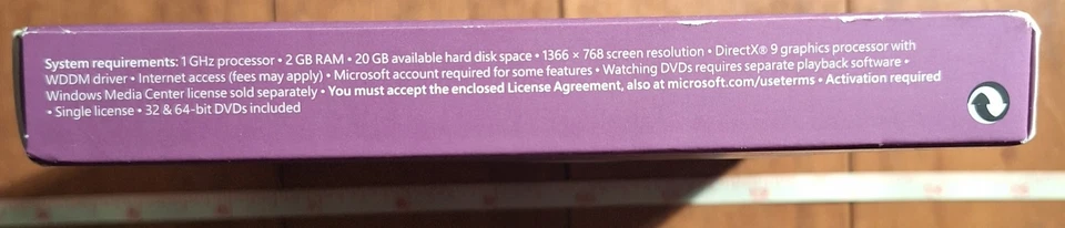 Microsoft Windows 8.1 Official Release Full Version - 32 Bit Disc w/ Key - Image 4 of 4