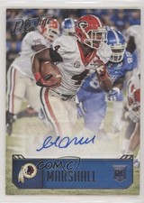 2016 Panini Prestige Rookie Signatures Keith Marshall #KM Auto 9su