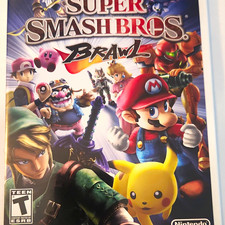 Nintendo Super Smash Bros. Brawl Wii Manual NTSC-U/C T Teen Fighting