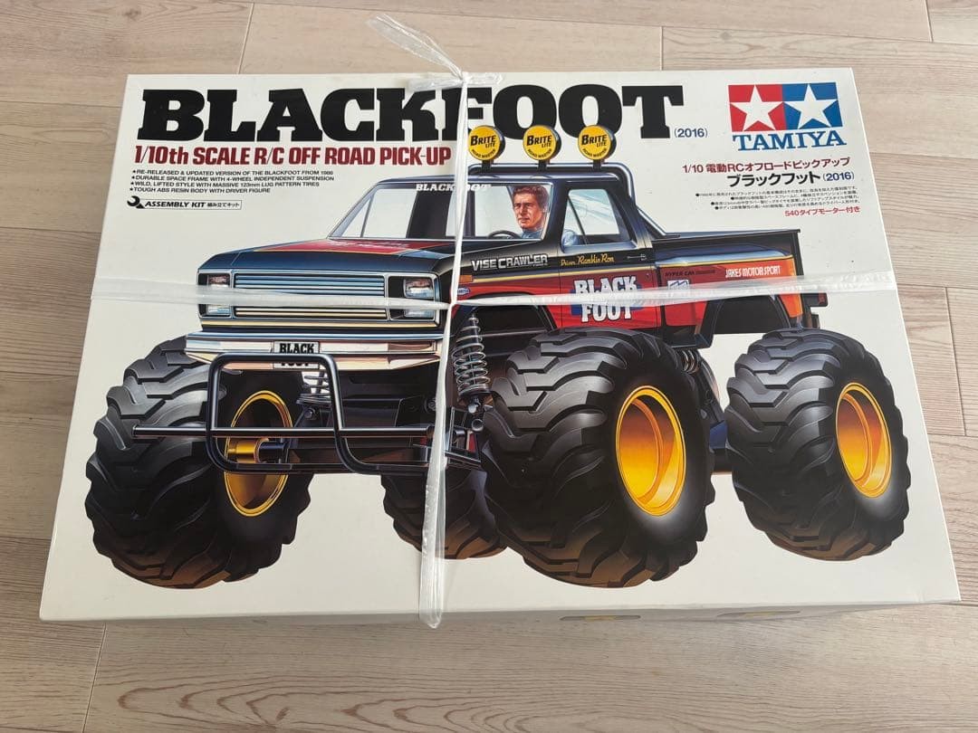 TAMIYA BLACKFOOT 1/10 RC オフロードピックアップ 【公式通販】