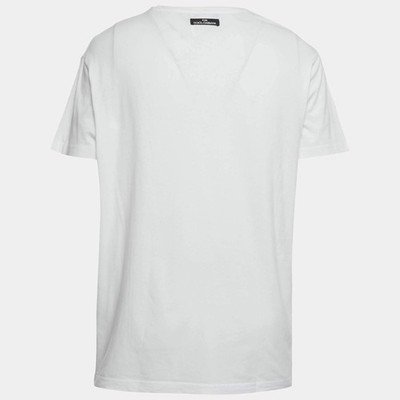 Dolce Gabbana x Kim White Printed Jersey TShirt XL | eBay