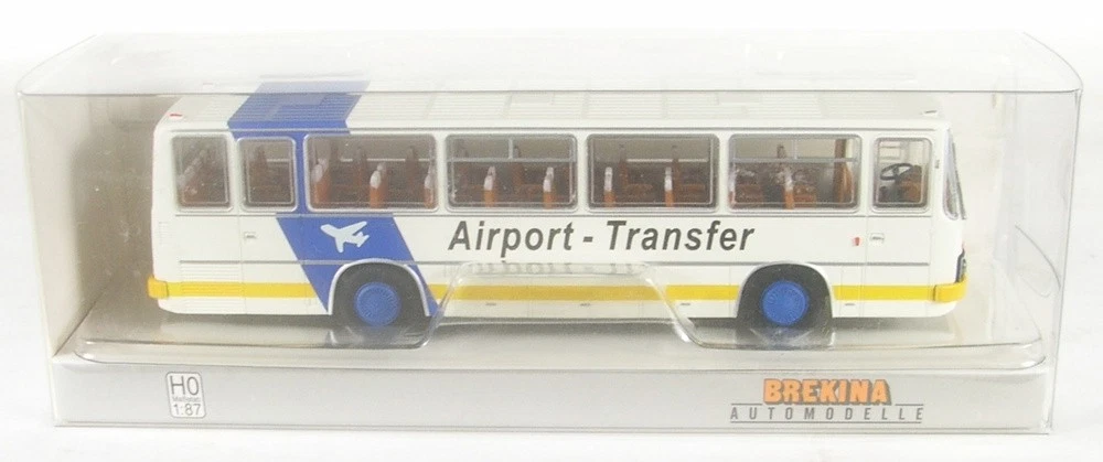 Brekina 59757 - 1/87 Ikarus 280.03 Articulé, Blanc/Vert , Progrès