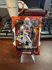 2021 Panini Prizm Draft Picks - All-American Ja'Marr Chase Red Ice Prizm (RC)