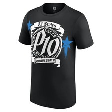 AJ Styles Phenomenal One P10 WWE T-SHIRT 2026 A.J Forever 2016 Anniversary P 10
