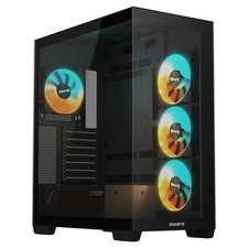 Gigabyte C500 Panoramic Stealth Case Computer Mid Tower ATX ARGB GB-C500P-ST