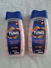  2ct.  Tums Ultra Strength 1000 asst. Berries Antacid Tablets 160 ct each