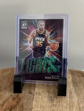 2024-25 Panini Optic - Lights Out Kevin Durant #14 Green International /25
