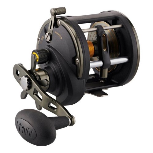 Penn Squall II Conventional Level Wind Line Counter Reel SQLII30LWLC Right Hand - 第 1/1 張圖片
