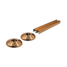 Talon Snappit 15mm Radiator Pipe Covers + Collars Pair | All Colours