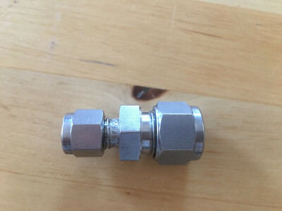 Swagelok/Ham-Let, Geradverbinder 1/4''x10mm