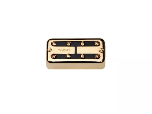 Tv Jones Thunder'Tron Gold Bridge Bass Guitar Pickup (TTB-UVGLD)