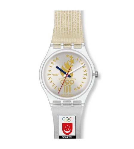 COMO NUEVOS Swatch '96 Atlanta Olympic Special VARIOS EQUIPOS Relojes de Coleccionista GZ150 - Imagen 4 de 32