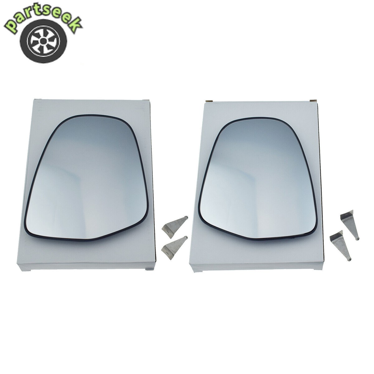 Pair Heated Mirror Glass for SUZUKI VITARA (LY) SX4 S-Cross (JY