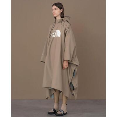 THE NORTH FACE HYKE 19SS SLANTING Poncho Color Tan Free Size