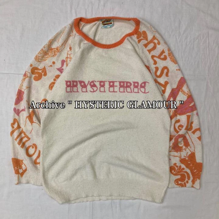 Hysteric Glamour Hysteric Girl White Tops FREESIZE Women 221130001
