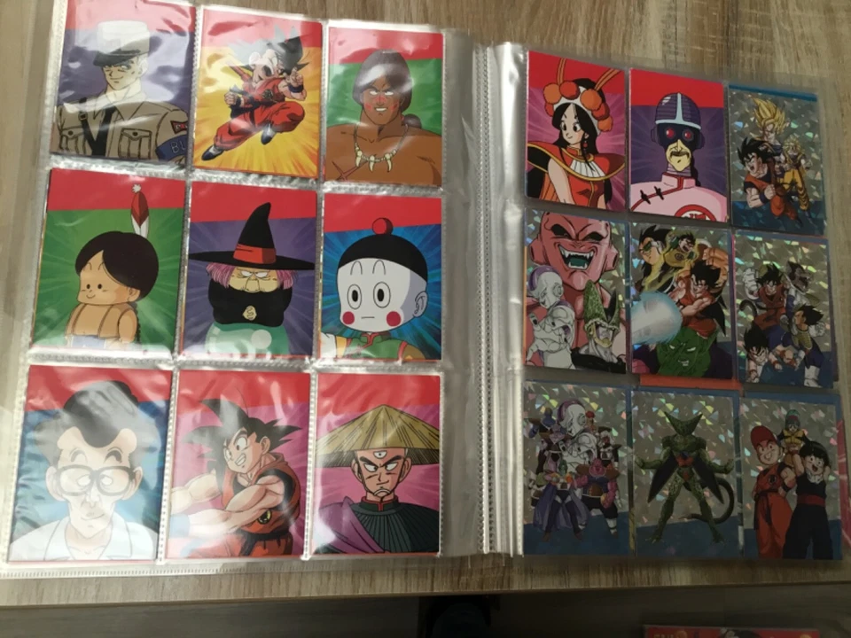 Lot panini Dragon Ball Universal collection. 117 cartes sans doubles - Photo 2/4