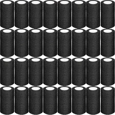 54 Pack Black Self Adhesive Bandage Wrap Bulk 4 Inch X 5 Yards Cohesive Bandage,