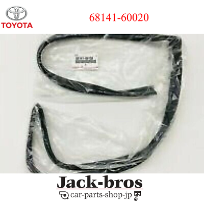 Toyota Genuine OEM Run, front door glass 70 LAND CRUISER 1990/01