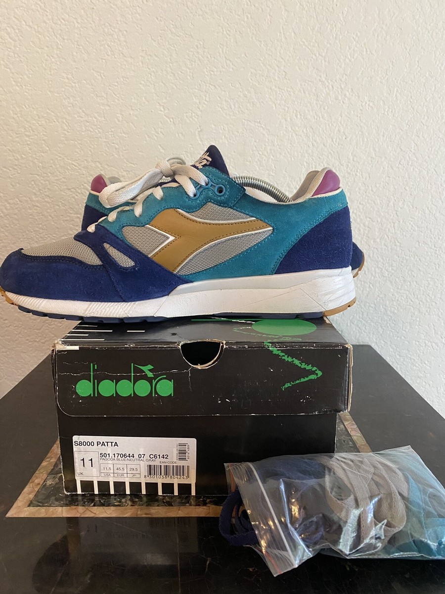 Diadora S8000 Patta Pagoda Blue Size