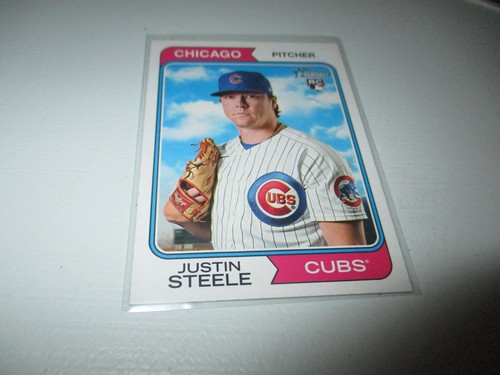 2023 Topps Heritage #63 Justin Steele | Baseball Card