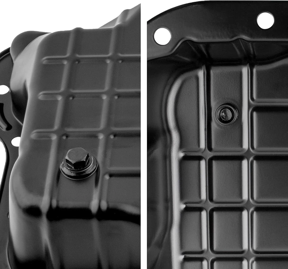 Pan de aceite de transmisión con tapón de drenaje para Dodge Dakota Durango Ram 1500 2500 3500 Foto 2 de 4