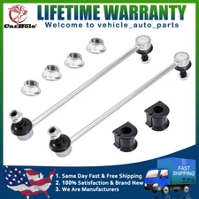 4pcs Front Sway Bar Links + Front Bushings For 2003-2019 Toyota Corolla 1.8L L4