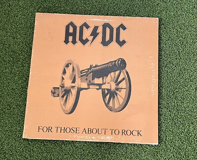 AC/DC - For Those About To Rock (We Salute You) Atlantic 1981 Gatefold ...