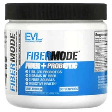 2 X EVLution Nutrition, FiberMode, Fiber + Probiotic, Unflavored, 6.98 oz (198 g