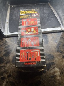 Crawford 1851A Peg Hooks Assortment, 53 Total Pieces. AD