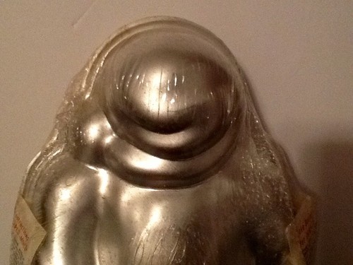 Nordic Ware Santa Claus In Chimney 3D Standup Aluminum Cake Mold Pan NOS - Picture 5 of 12