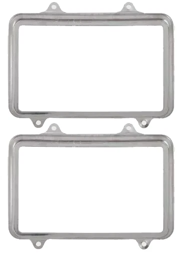 Nuevo de Lote Antiguo Original GM OEM Faro Rectangular Bisel de Retención 1975-1999 Coche/Camión 4x6 Foto 3 de 4