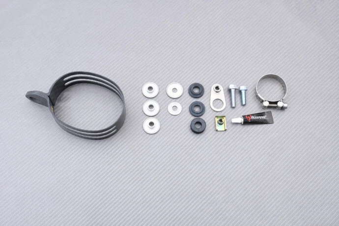 Silenciador de escape antideslizante de titanio AKRAPOVIC SUZUKI RMZ 250 2004-2006 Foto 4 de 4