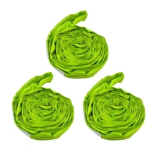 3Pack 9 Ft Endless Round Lifting Sling, 5300 Lbs. Tow Wrecker Belt Recovery Rope