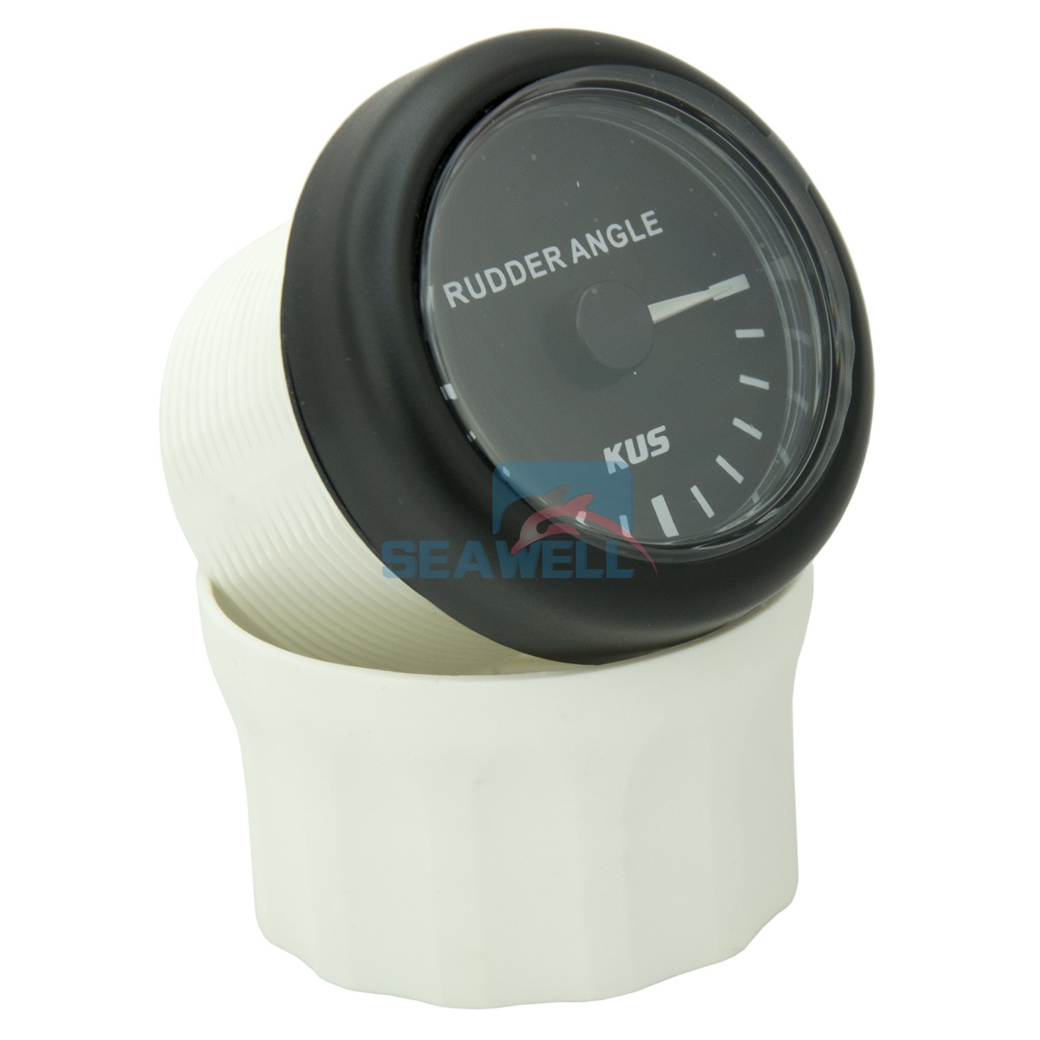 2 PCS KUS Boat Marine Rudder Angle Gauge Indicator W/ Dual Station ...