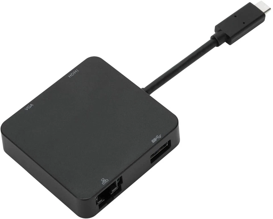 Estación de Acoplamiento de Viaje PORTÁTIL Targus - Tipo USB C - DOCK411-A DOCK411USZ-60 Foto 3 de 4