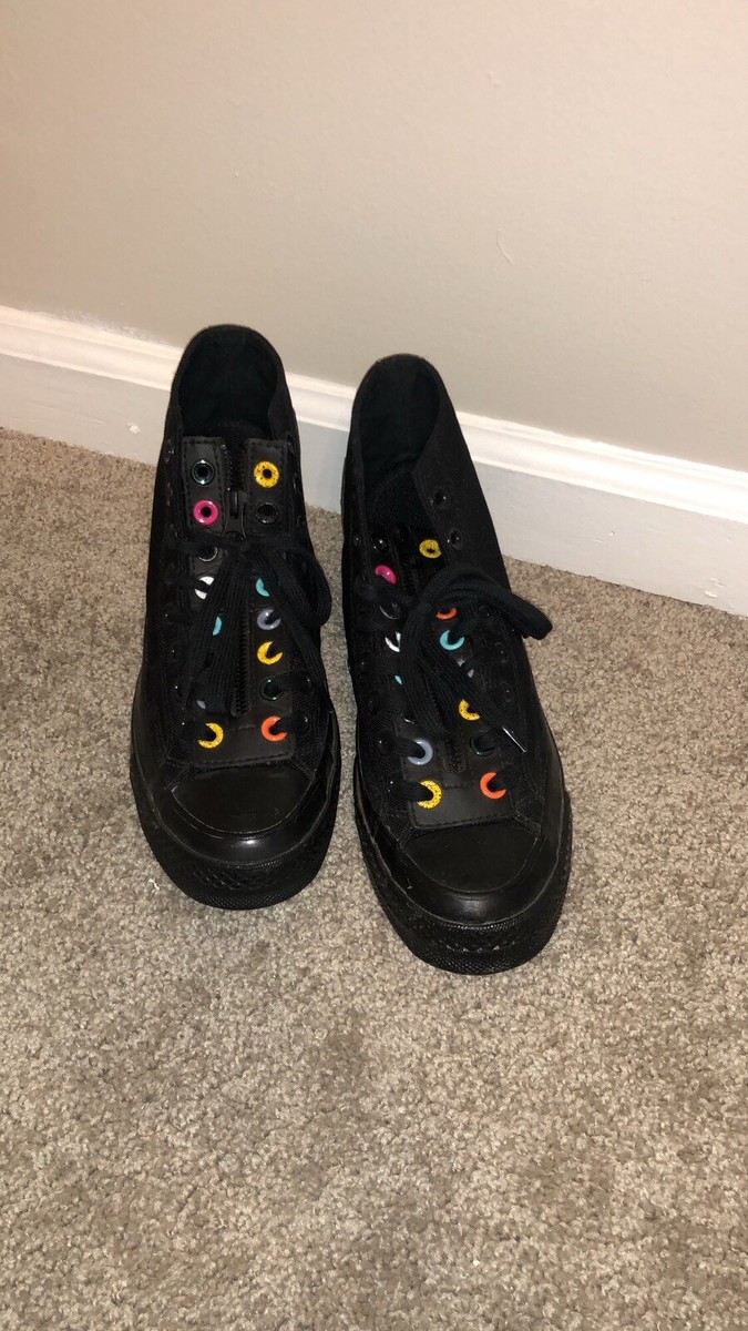 Converse Chuck 70 Zip Black Electric Aqua 8.5 | eBay