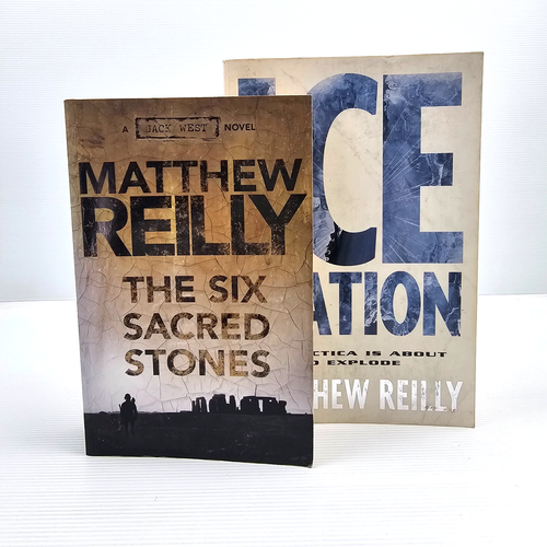 Ice Station & The Six Sacred Stones Paperback Matthew Reilly Adventure Thriller