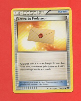 professor's letter pokemon card 146/162 XY Breakthrough - x4 Trainer Item Rarity Pokemon No. 146/162 - Trainer