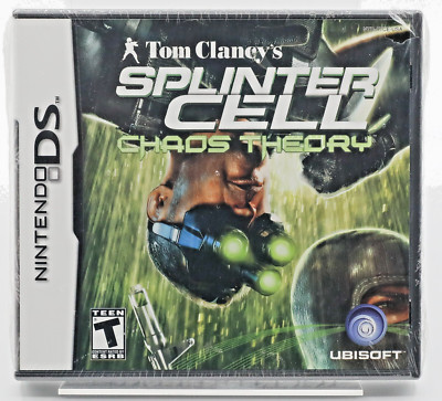 Tom Clancy's Splinter Cell: Chaos Theory Nintendo DS Brand New Sealed Free Ship