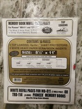 Pioneer Universal Top-Loading Page Protectors 5/Pkg 8.5"X11" W/W 023602601062