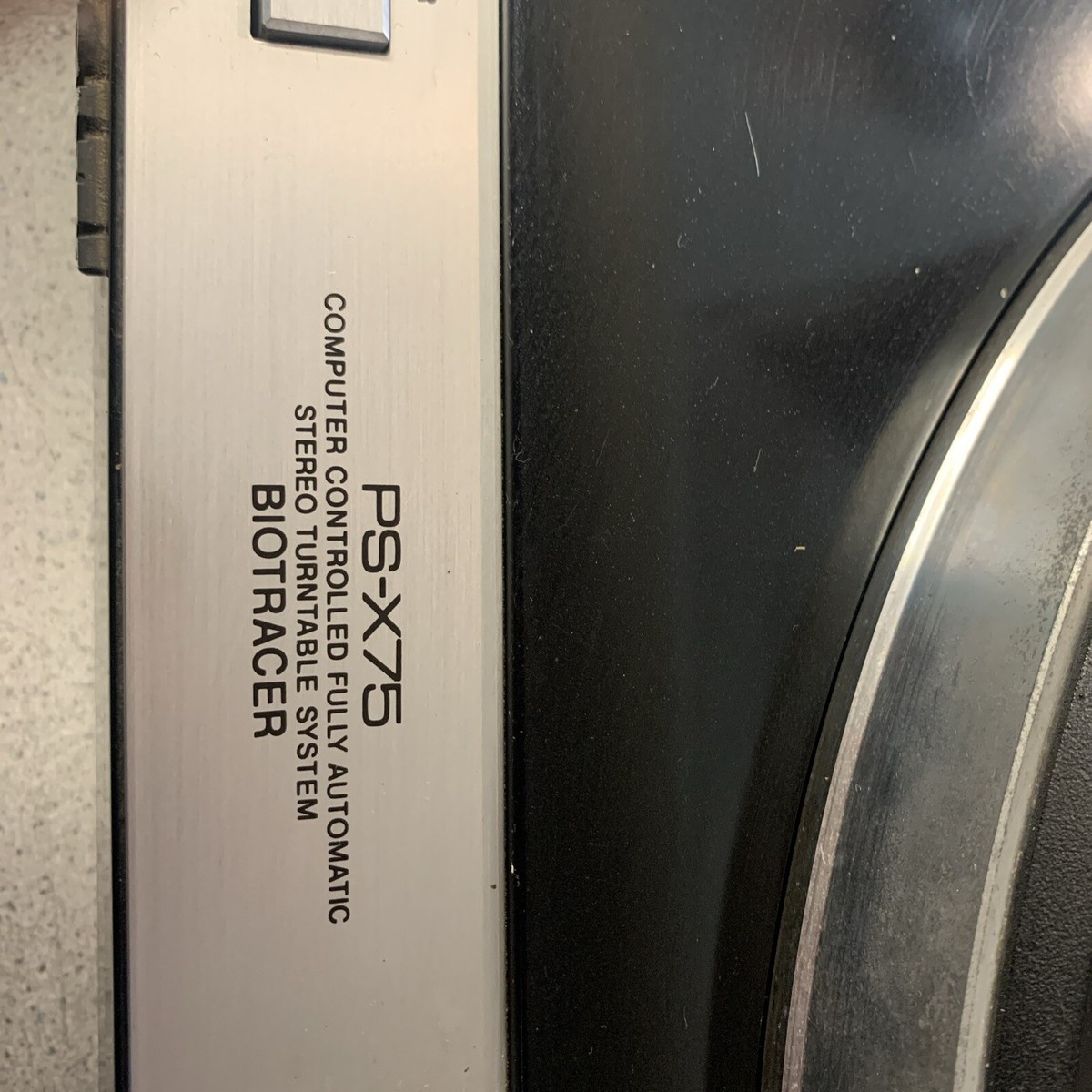 Sony PS-X75 Biotracer Stereo Turntable | eBay