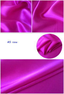 1 MeterX1.14 Meter Soft Silk Charmeuse Fabric Evening Dress Mulberry Silk Satin