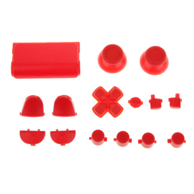 L2 r2 l1 r1 Grip   Button Mod Set Hülle für Sony PS4 Controller rot