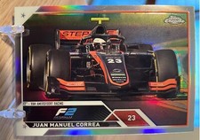2023 Topps Chrome Formula 1 (F1) Juan Manuel Correa (143) Refractor