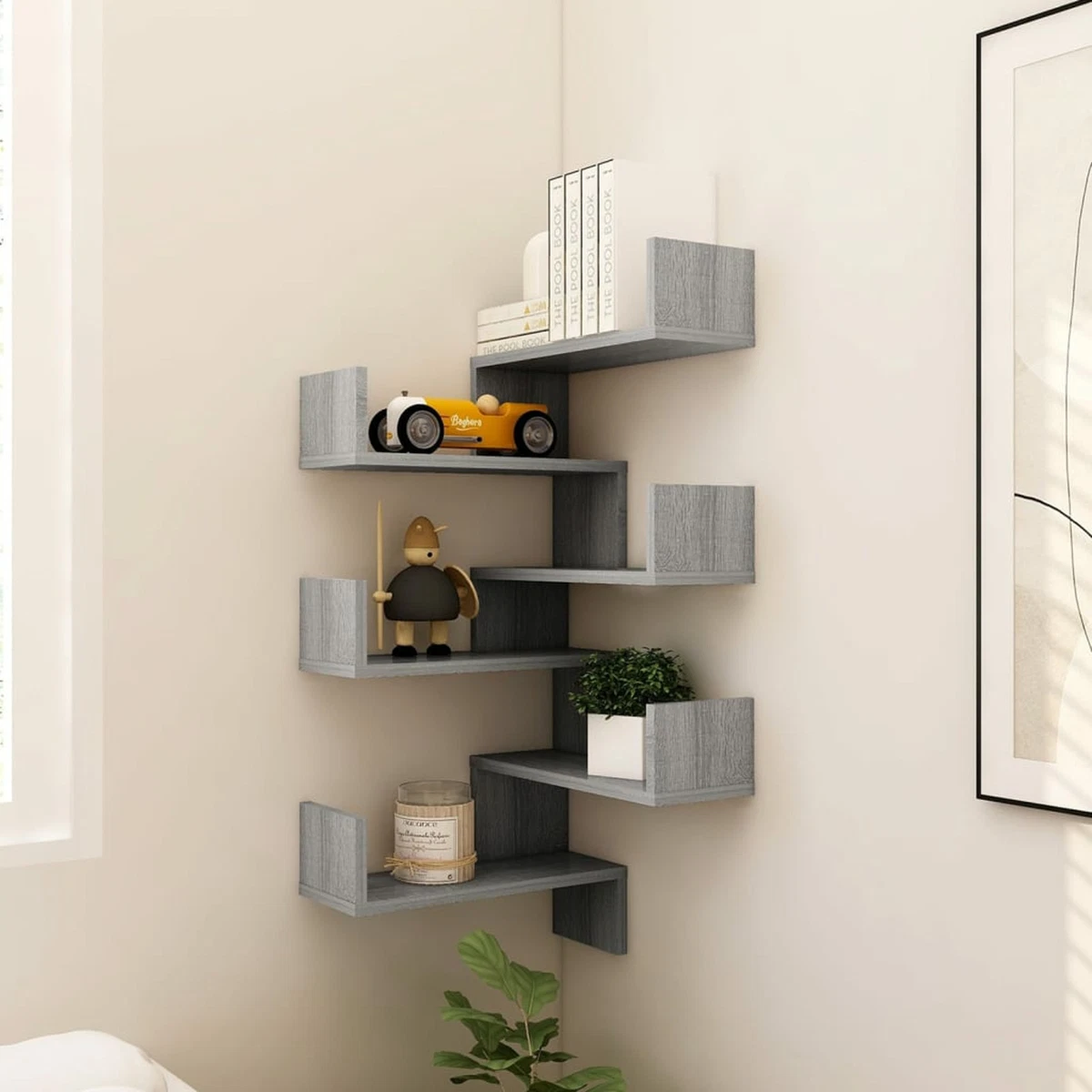 Wall on sale corner rack